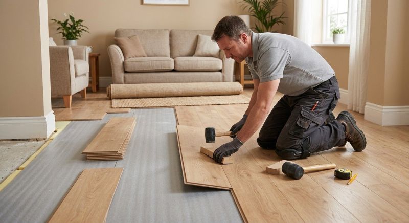 Laminate Floor Installation in Manassas, VA