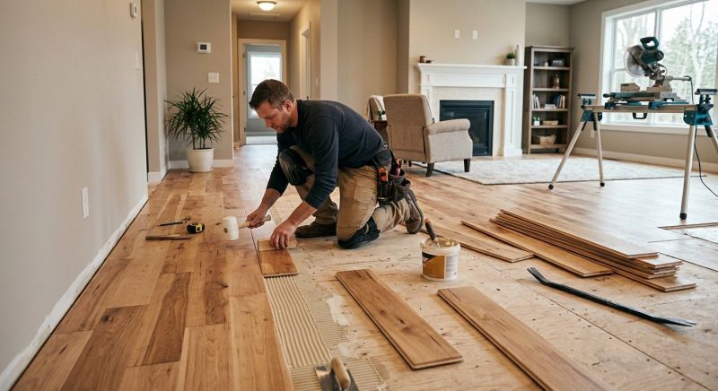 Engineered Wood Installation in Loudoun County, VA