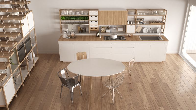 Engineered Wood in Dining Room