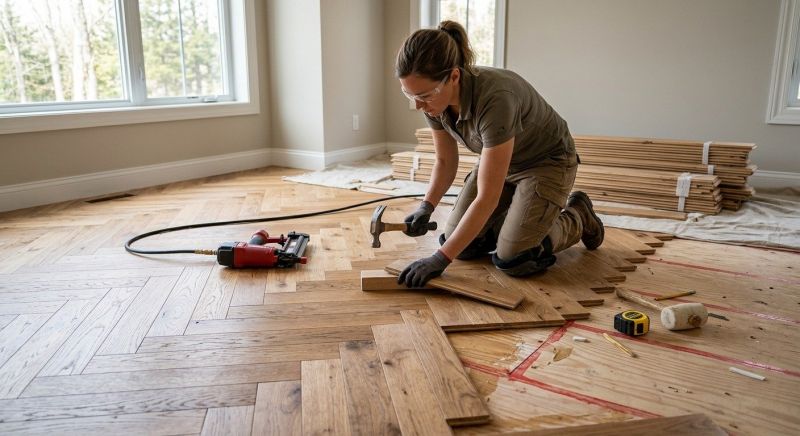 Hardwood Floor Installation in San Antonio, TX