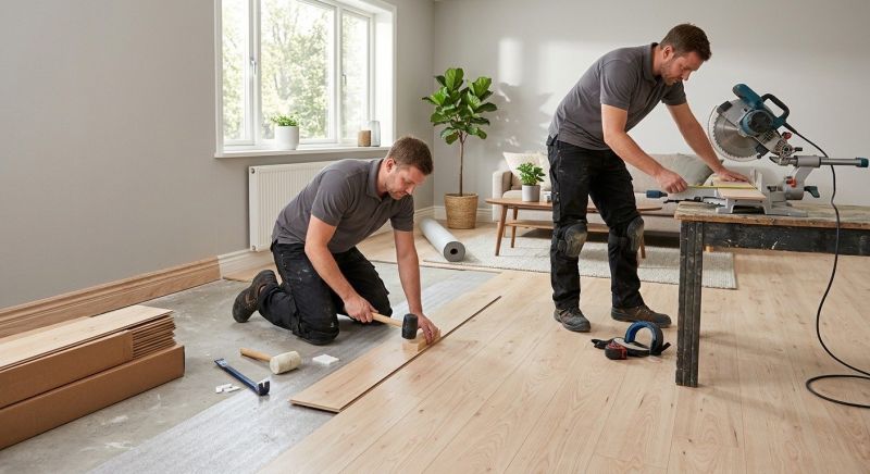 Laminate Floor Installation in Loudoun County, VA