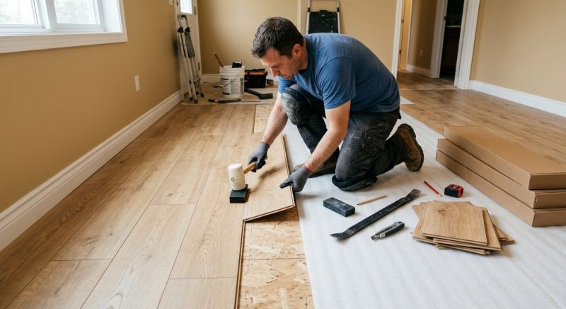 Laminate Floor Installation in Loudoun County, VA