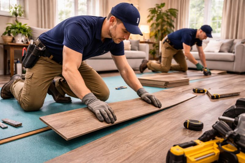 Laminate Floor Remodeling in Greensboro, NC