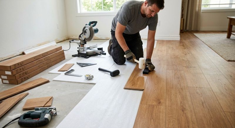 Laminate Floor Remodeling in Greensboro, NC