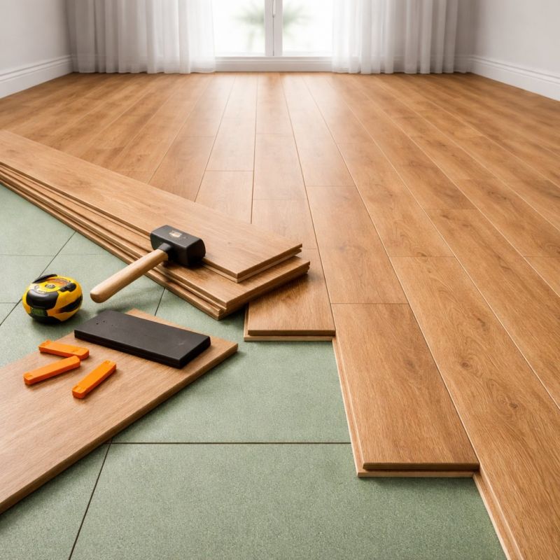 Laminate Floor Remodeling in Manassas, VA