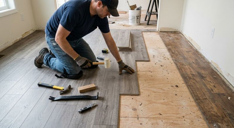 Plank Laminate Installation in Sacramento, CA