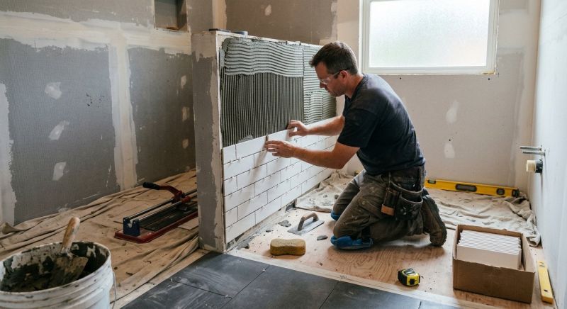 Porcelain Tile Installation in Fredericksburg, VA