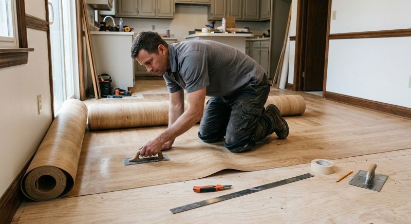 Sheet Flooring Installation in Mesa, AZ