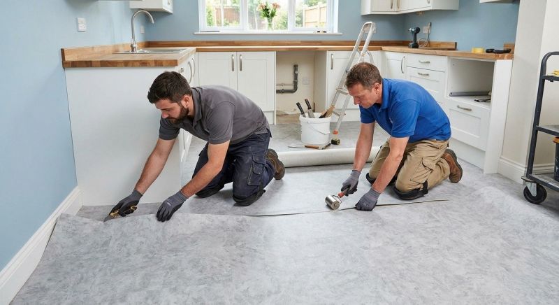 Sheet Linoleum Installation in Nashville, TN