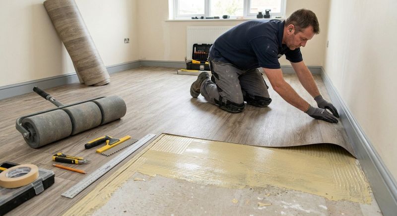 Sheet Vinyl Installation in Denver, CO