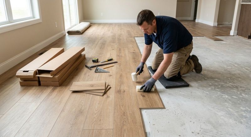 Vinyl Tile Installation in Manassas, VA